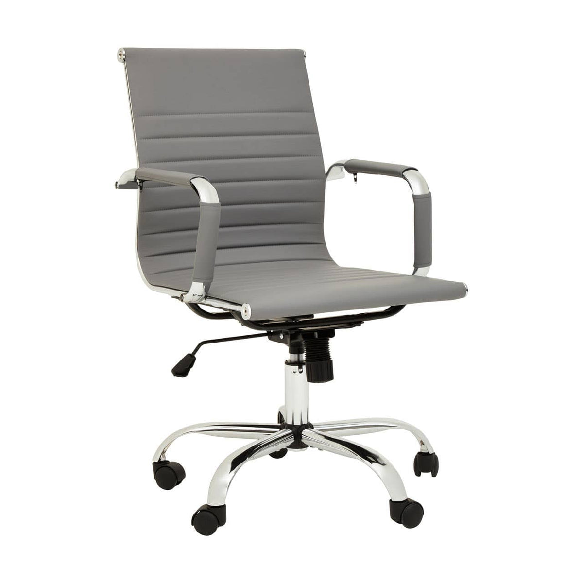 Brent Grey Low Back Home Office Chair.
