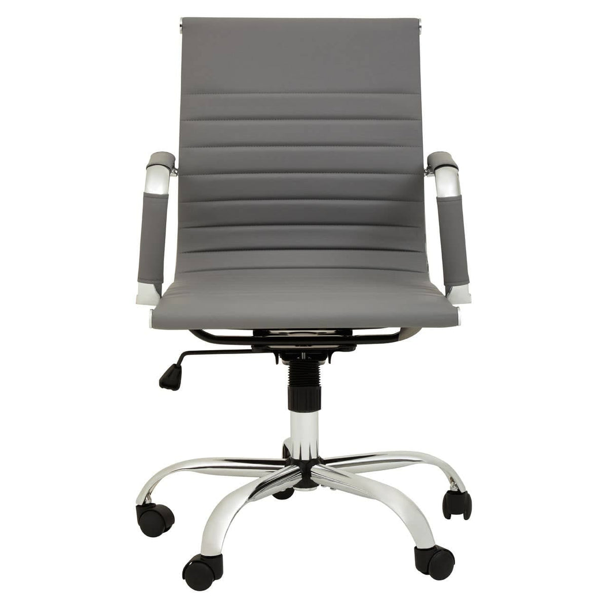 Brent Grey Low Back Home Office Chair.