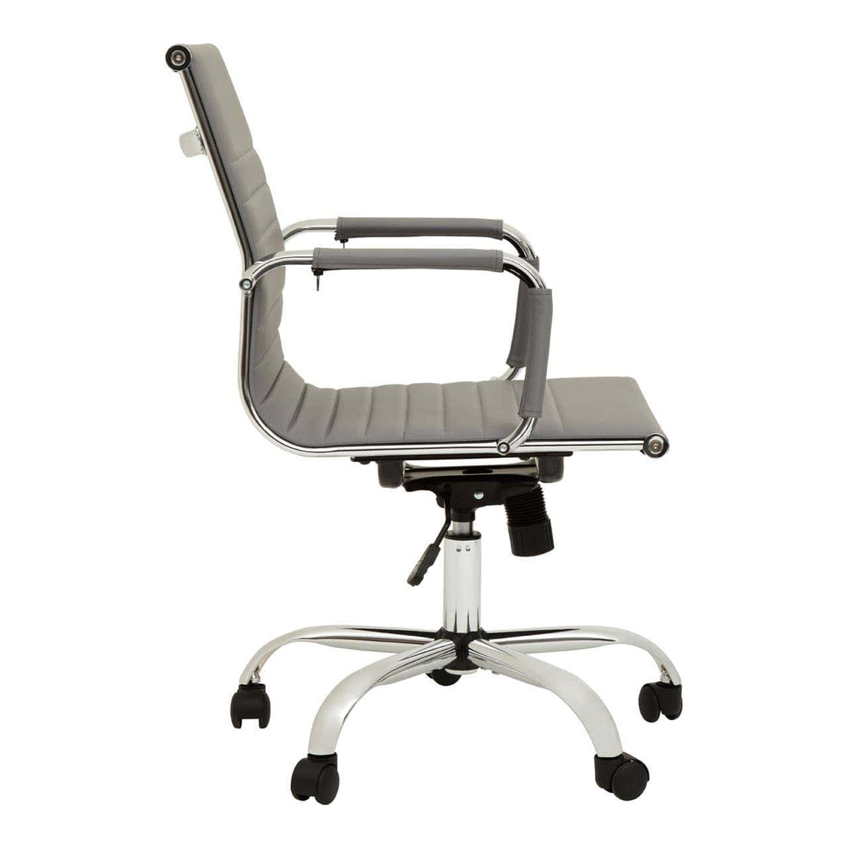 Brent Grey Low Back Home Office Chair.
