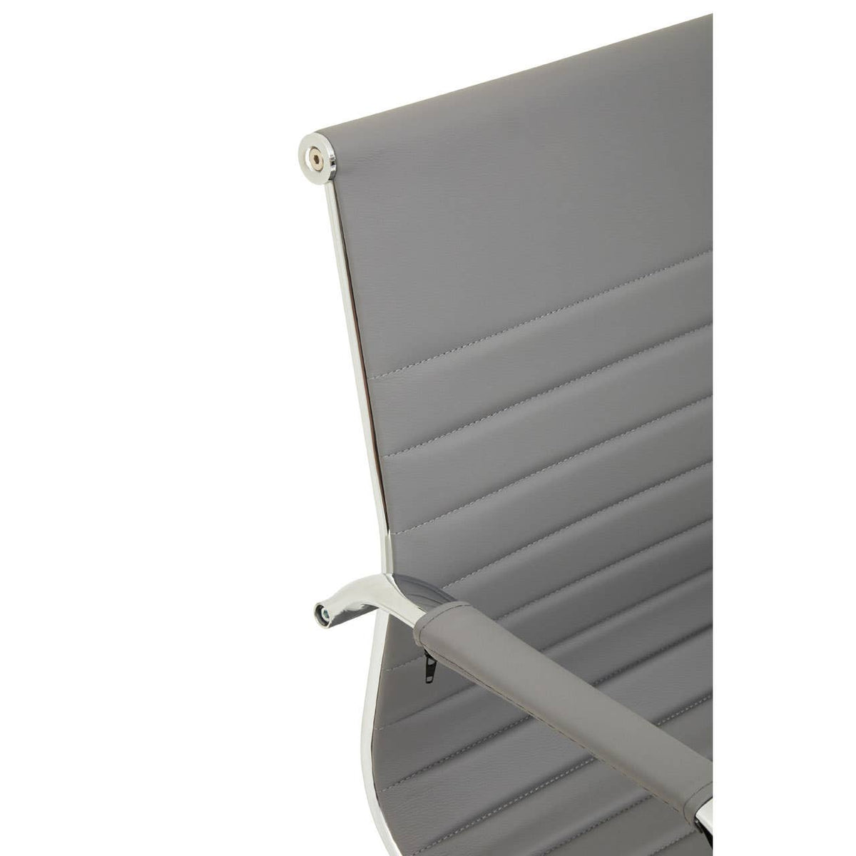 Brent Grey Low Back Home Office Chair.