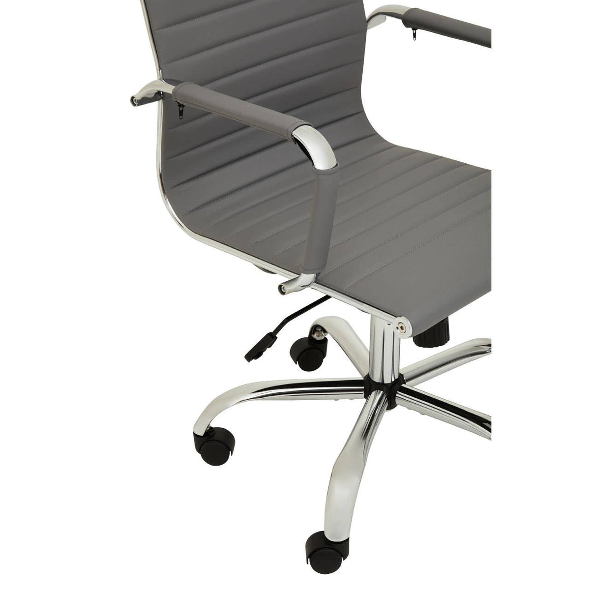 Brent Grey Low Back Home Office Chair.