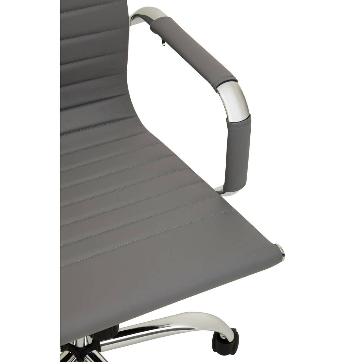 Brent Grey Low Back Home Office Chair.