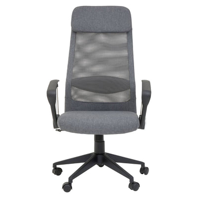 Noosa & Co. Living Brent Grey Mesh And Fabric Home Office Chair House of Isabella UK