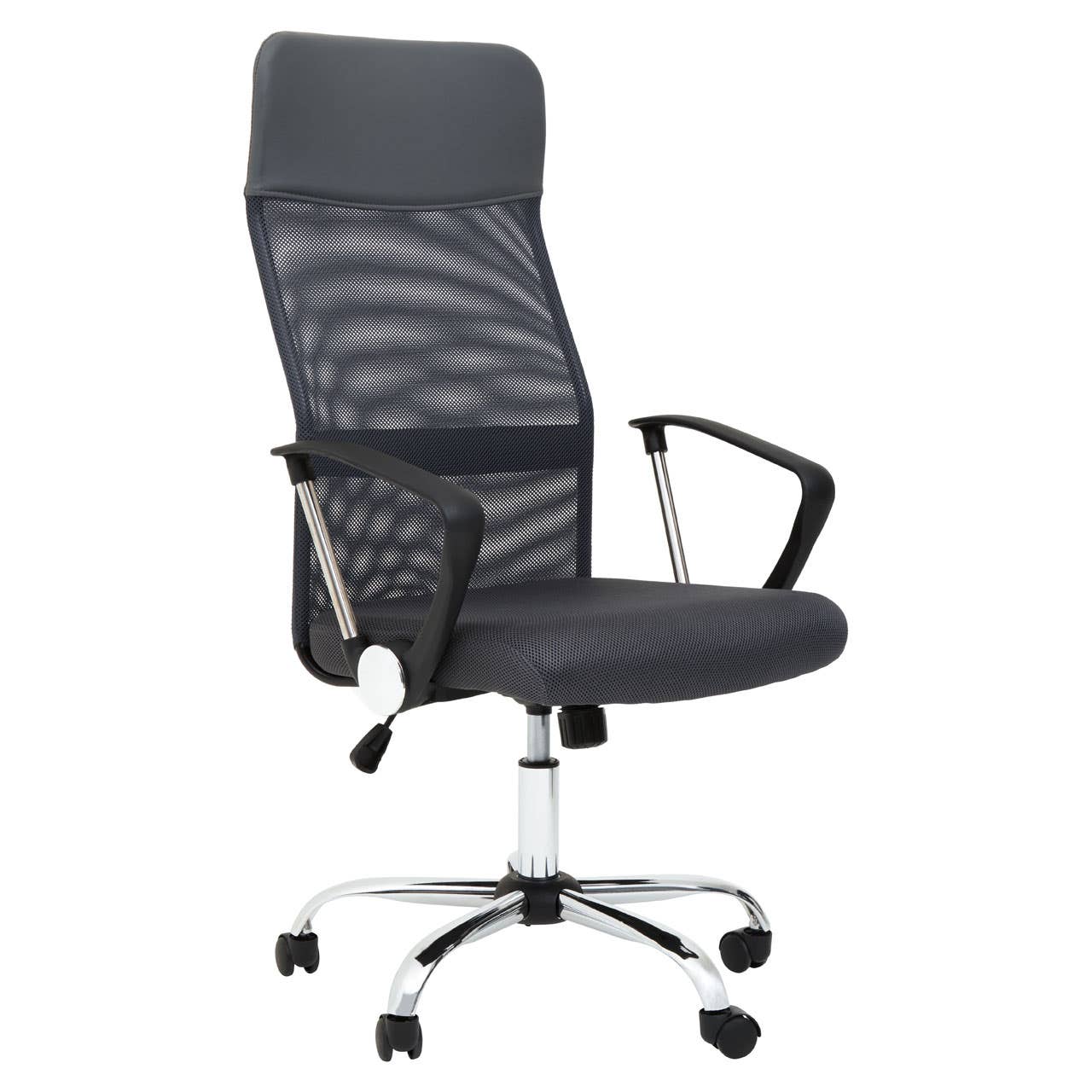 Noosa & Co. Living Brent Grey Mesh Home Office Chair House of Isabella UK