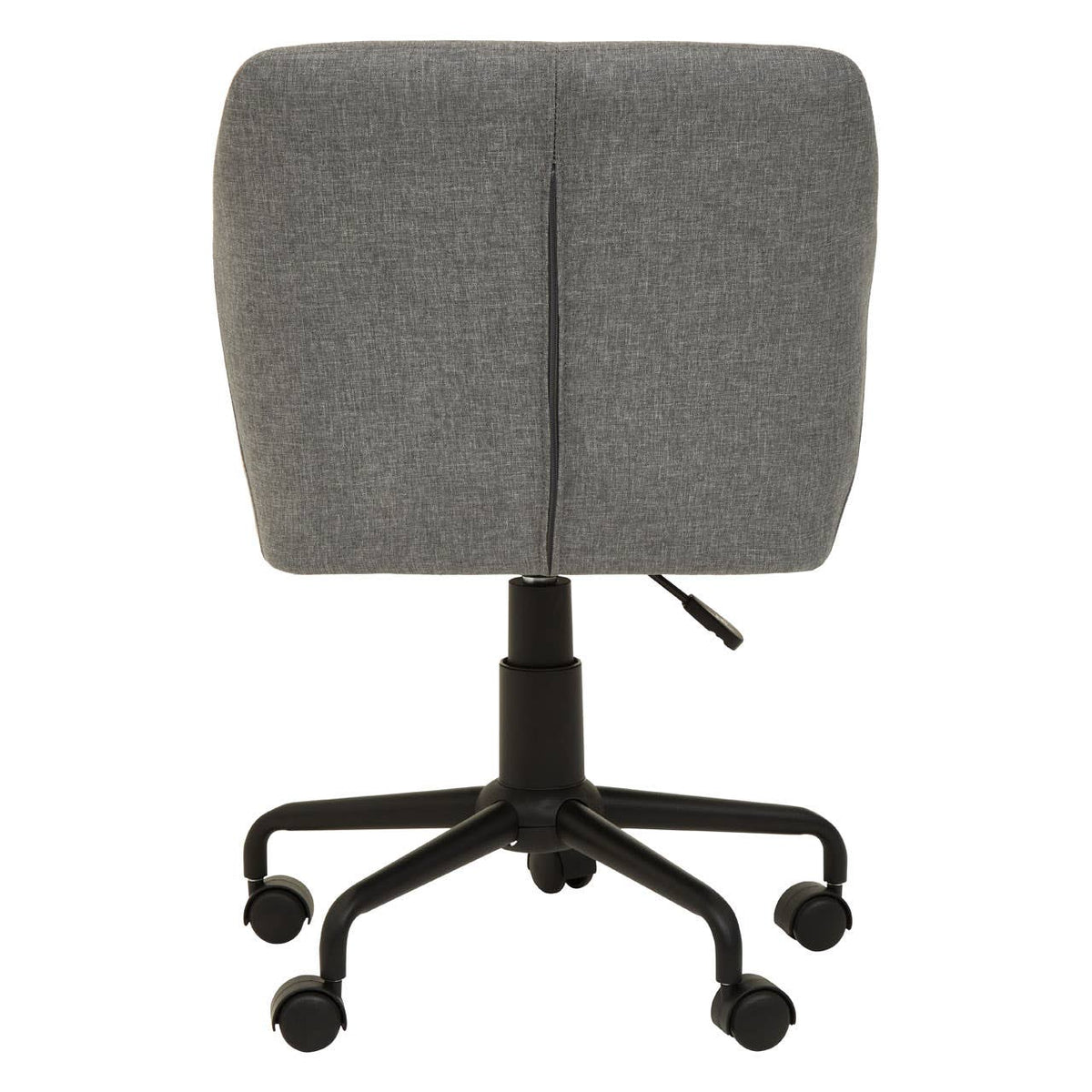 Brent Tufted Grey And Black Home Office Chair.