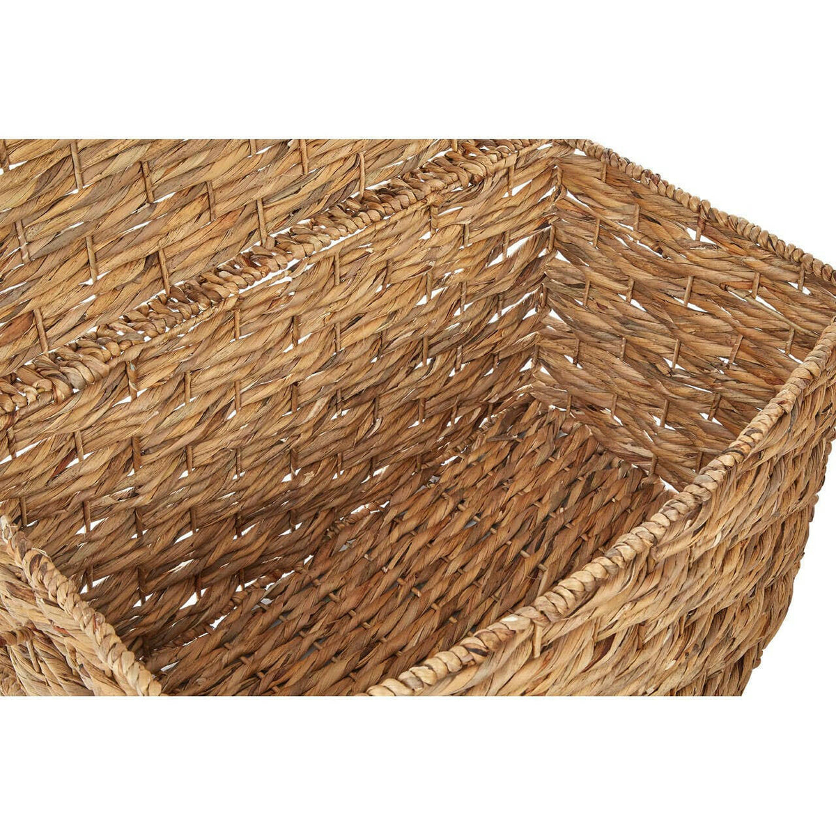 Brown Washed Storage Baskets – Set Of 6.