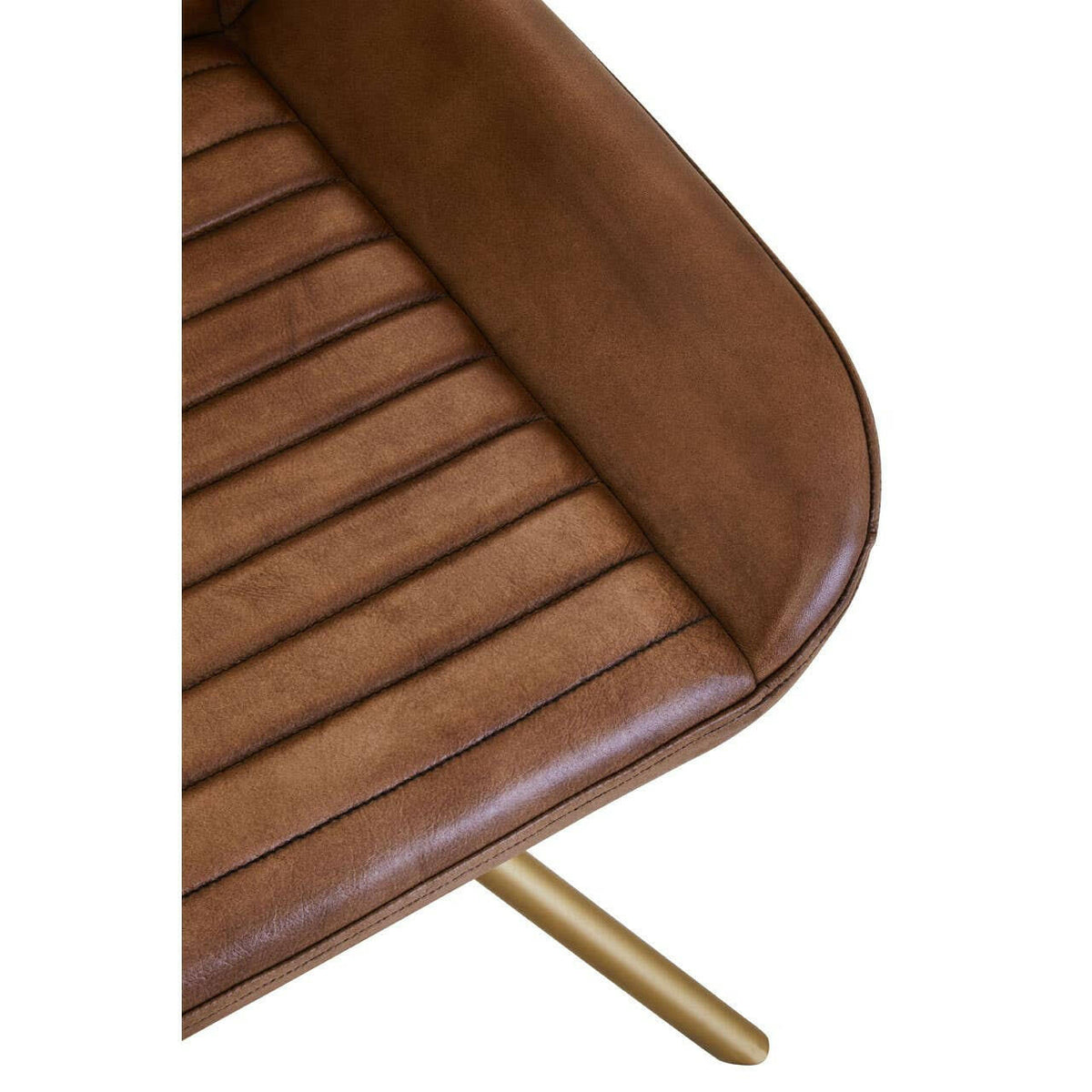 Buffalo Brown Leather Chair.