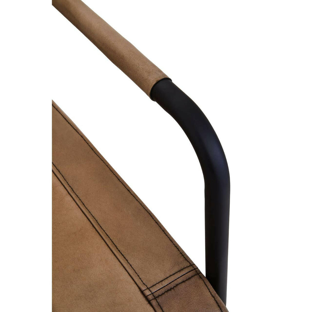 Buffalo Grey Leather Armchair.