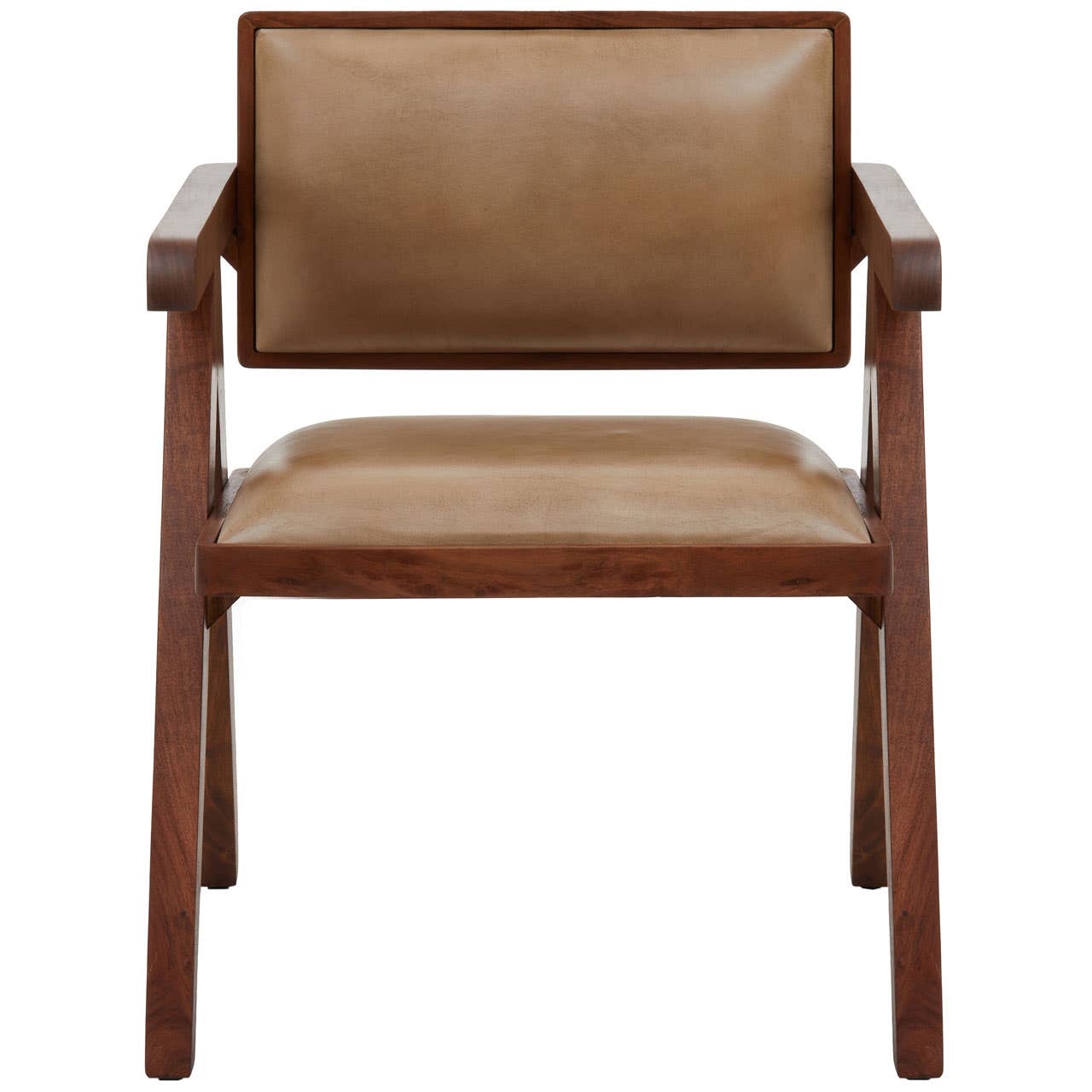 Noosa & Co. Living Buffalo Natural Leather Armchair House of Isabella UK