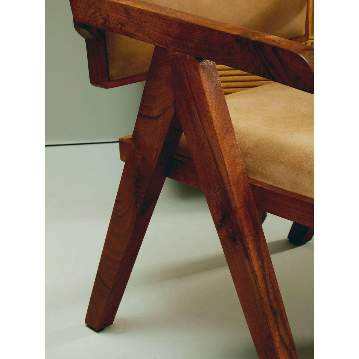 Buffalo Natural Leather Armchair.