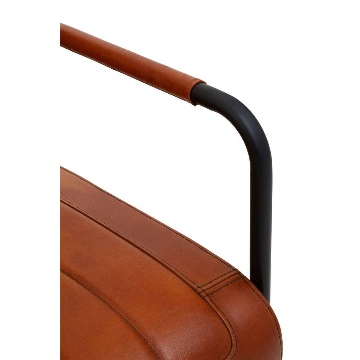 Buffalo Tan Leather Armchair.