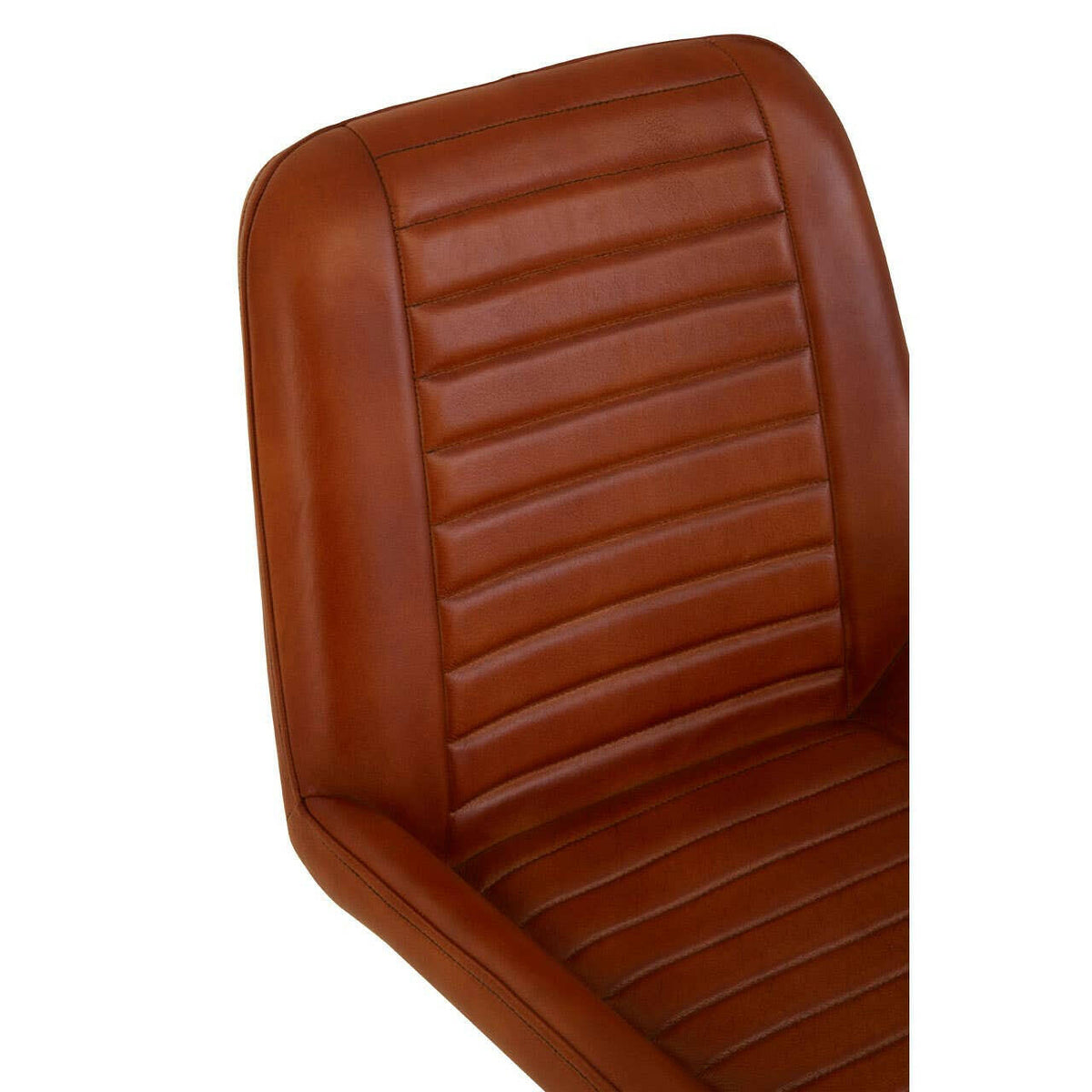 Buffalo Tan Leather Chair.