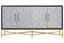 Noosa & Co. Living Cadiz Grey Shagreen Sideboard House of Isabella UK