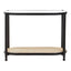 Noosa & Co. Living Cebu Rattan and Glass 2 Tier Console Table House of Isabella UK