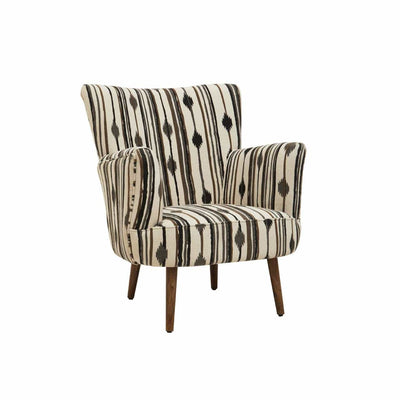 Noosa & Co. Living Cefena Armchair With Flared Arms House of Isabella UK