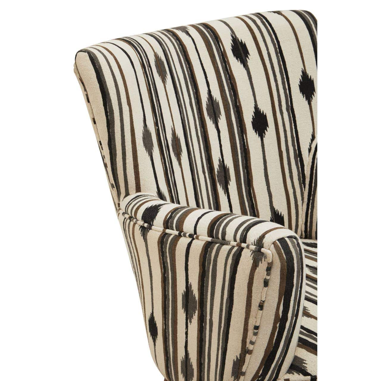 Noosa & Co. Living Cefena Armchair With Flared Arms House of Isabella UK