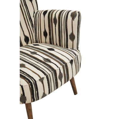 Noosa & Co. Living Cefena Armchair With Flared Arms House of Isabella UK