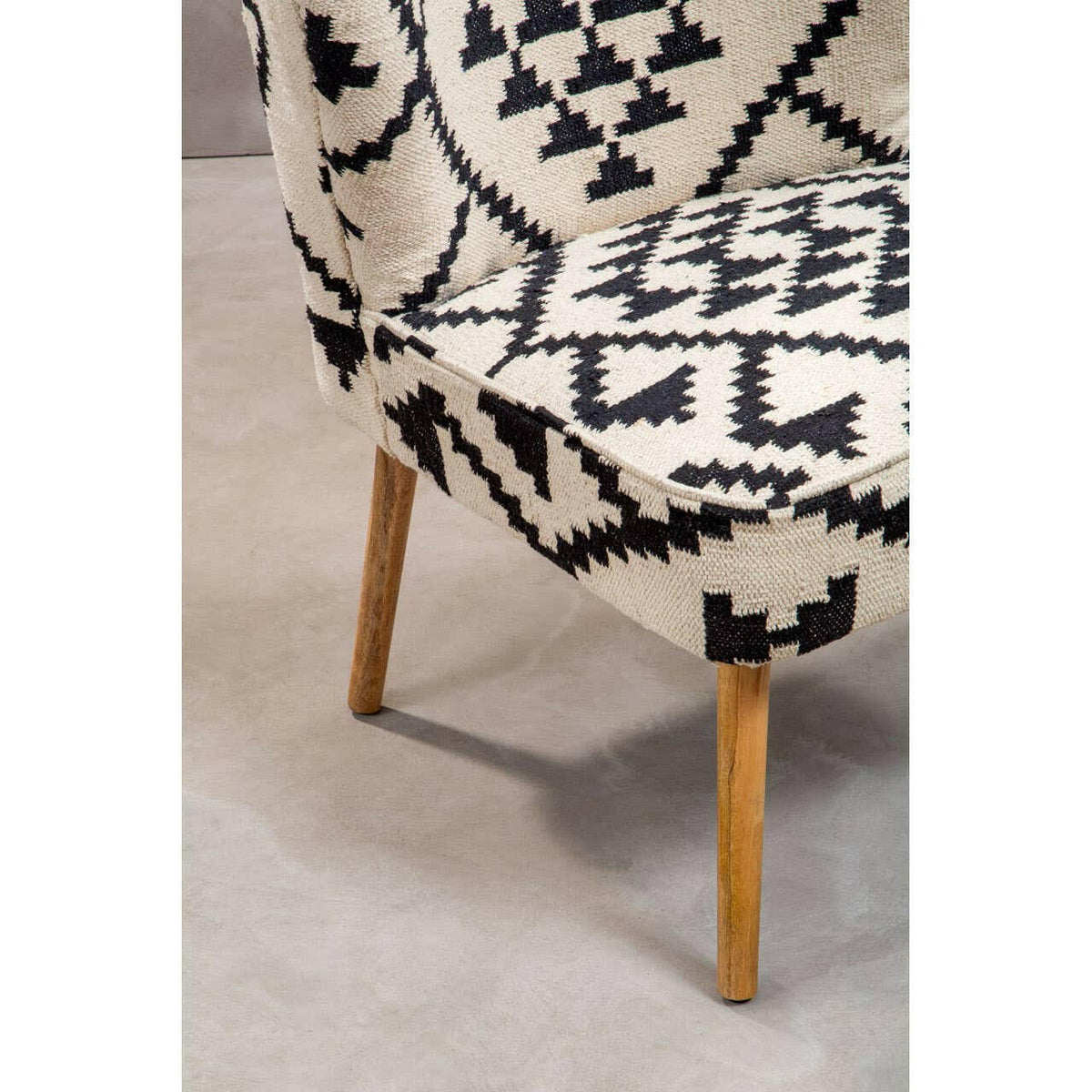 Cefena Berber Style Mango Wood Chair.