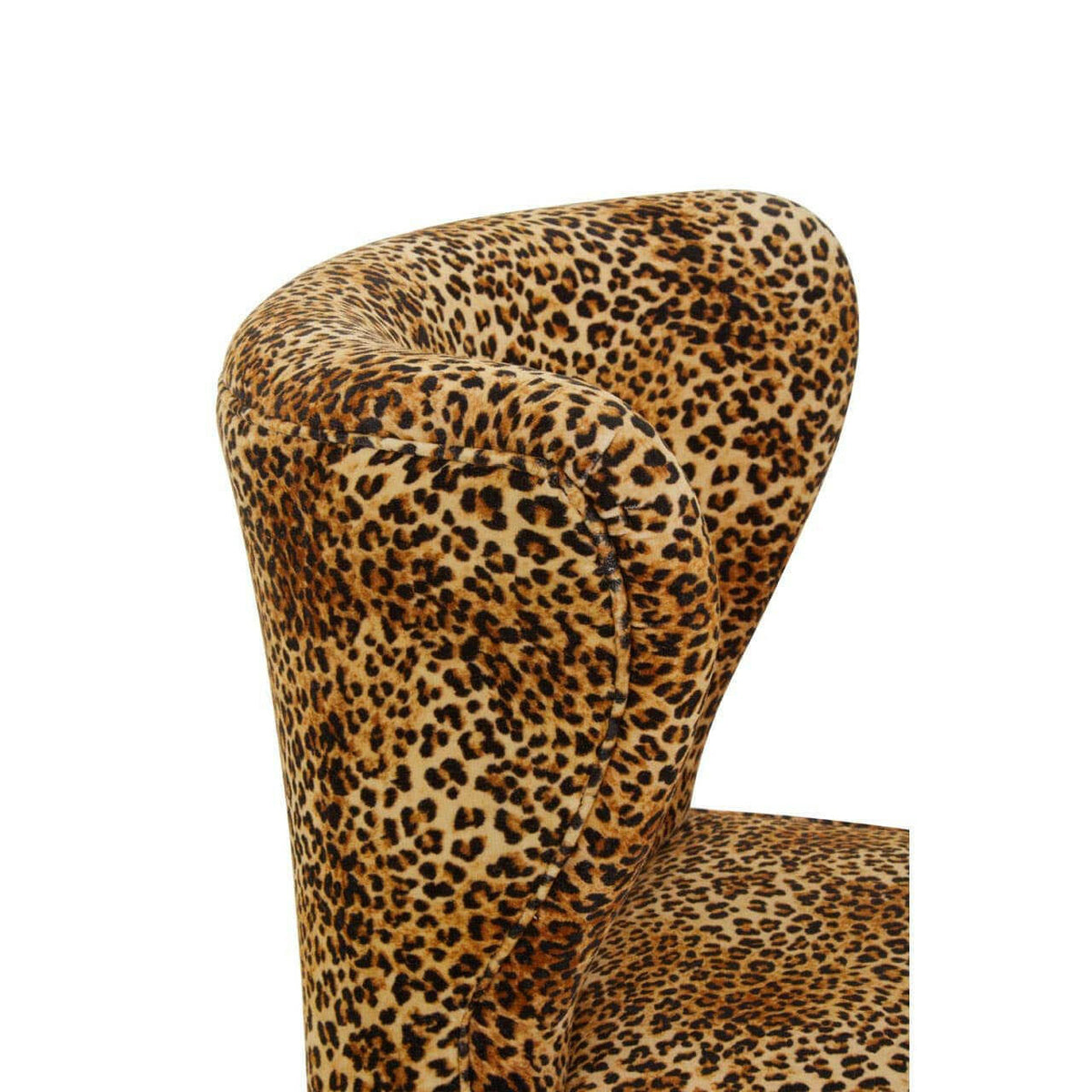 Cefena Black Velvet Chair.