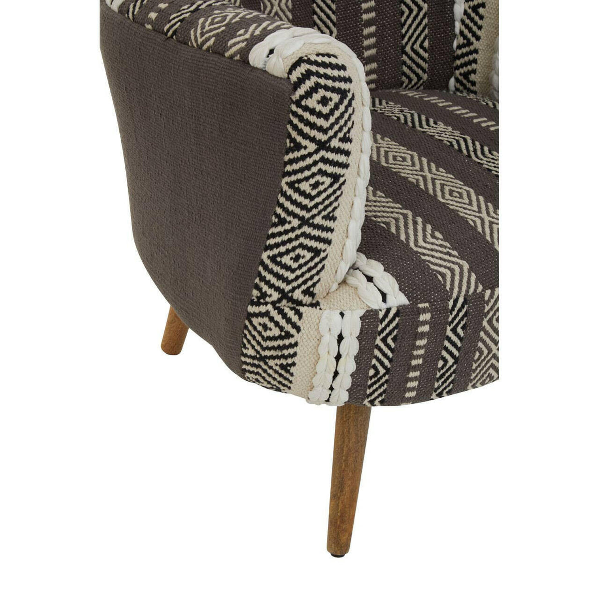 Cefena Grey And White Chair.