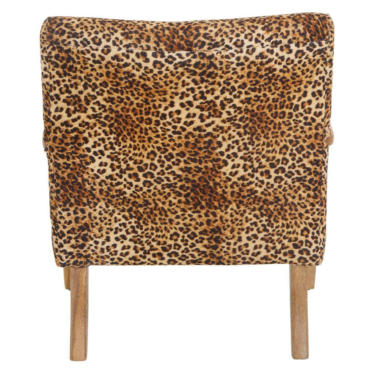 Cefena Leopard Print Chair.