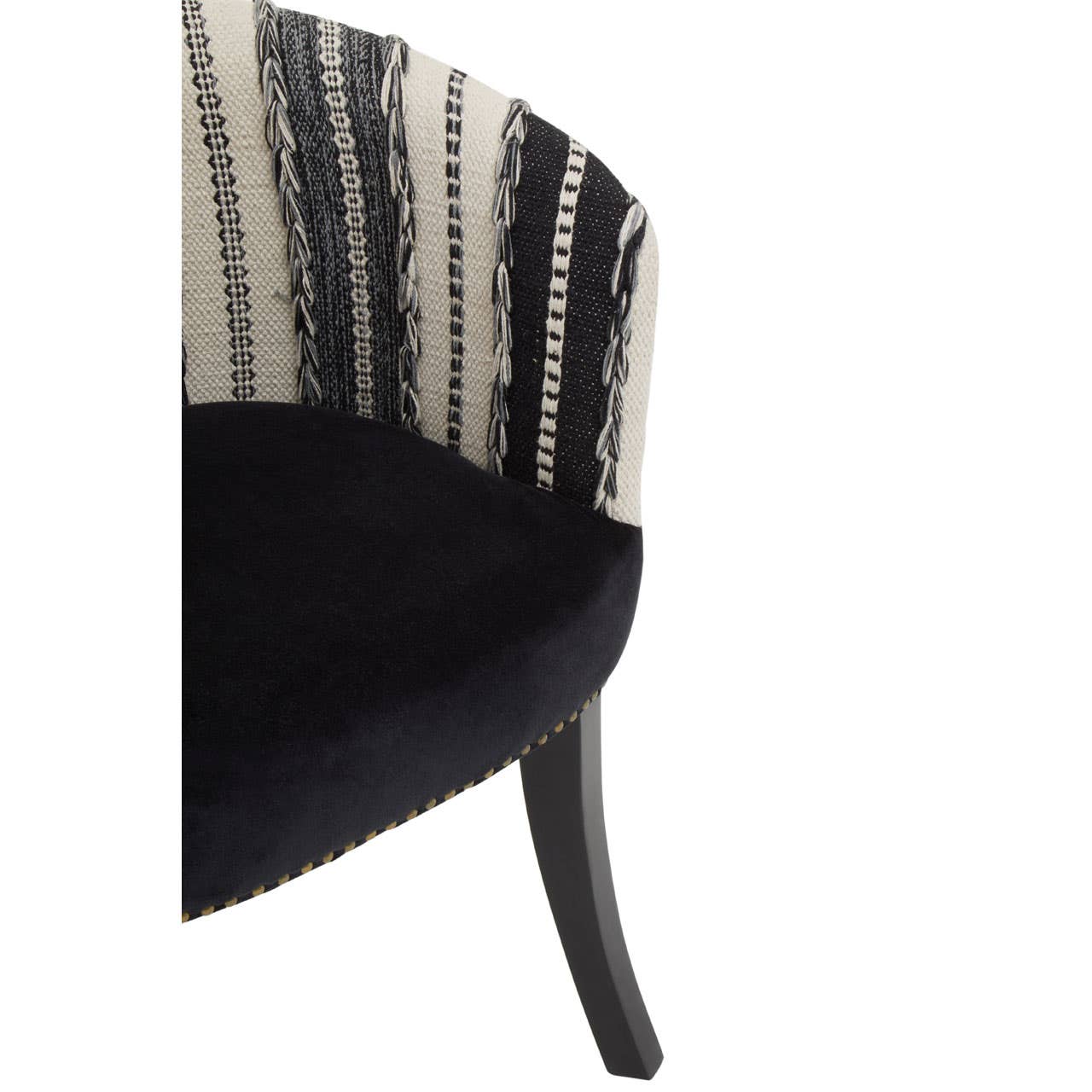 Noosa & Co. Living Cefena Stud Detail Chair House of Isabella UK