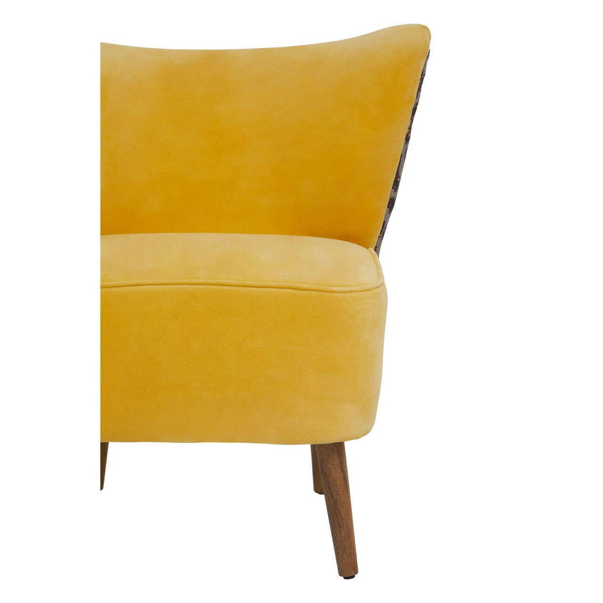 Cefena Yellow Print Chair.