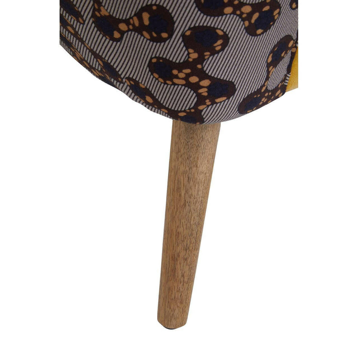 Cefena Yellow Print Chair.