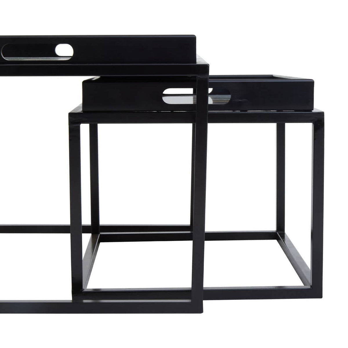 Noosa & Co. Living Celina Set Of 2 Assorted Colour Nesting Tables House of Isabella UK