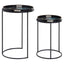 Noosa & Co. Living Celina Set Of 2 Nesting Tables with Agate Effect House of Isabella UK
