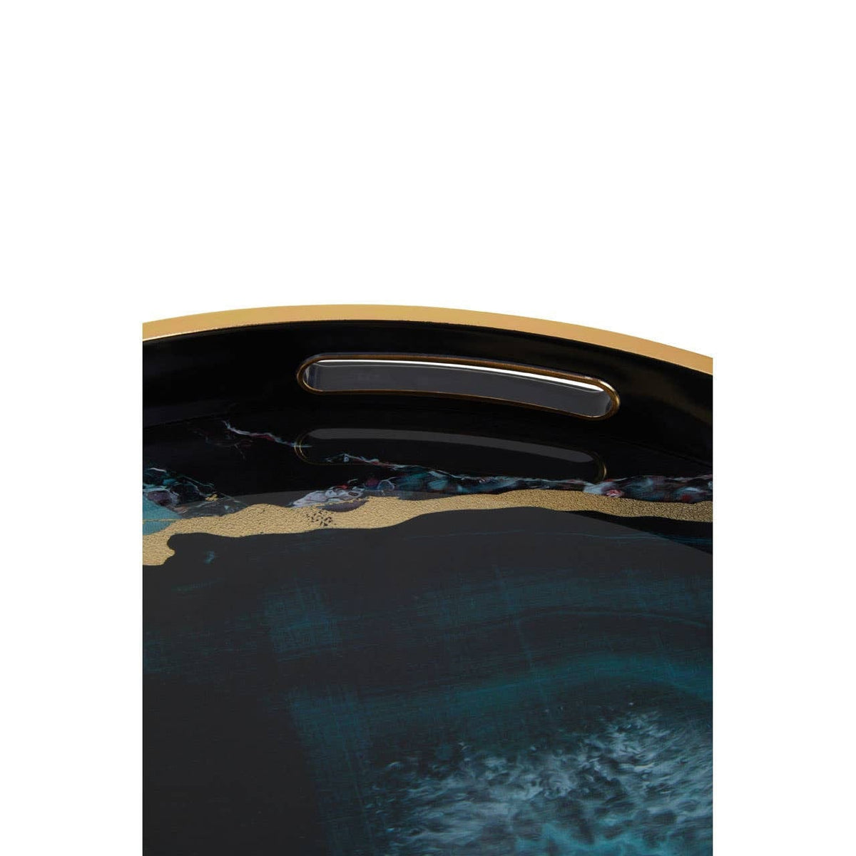 Noosa & Co. Living Celina Set Of 2 Nesting Tables with Agate Effect House of Isabella UK