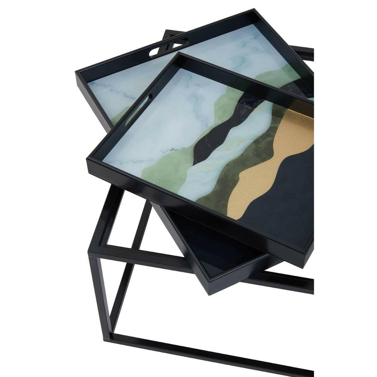 Celina Set Of Two Nesting Tables Assorted Colour.