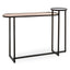 Noosa & Co. Living Cercle Smoked Mirror 2 Tier Console Table House of Isabella UK