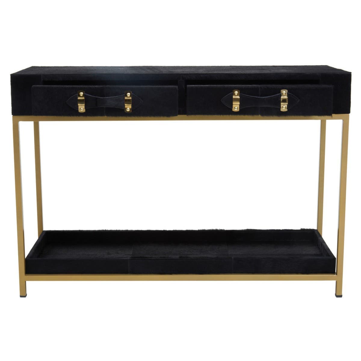 Noosa & Co. Living Chelsea Townhouse Hair On Hide Console Table House of Isabella UK