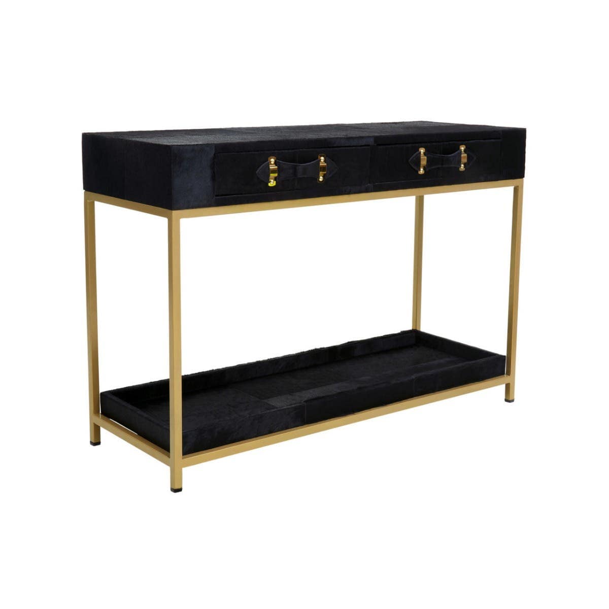 Noosa & Co. Living Chelsea Townhouse Hair On Hide Console Table House of Isabella UK