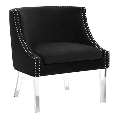 Noosa & Co. Living Clarence Black Curved Chair House of Isabella UK