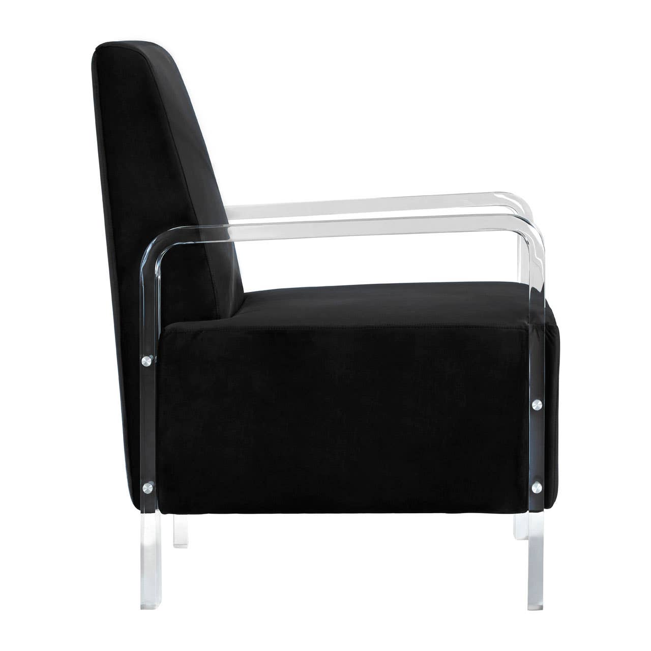 Noosa & Co. Living Clarence Black Velvet Chair House of Isabella UK