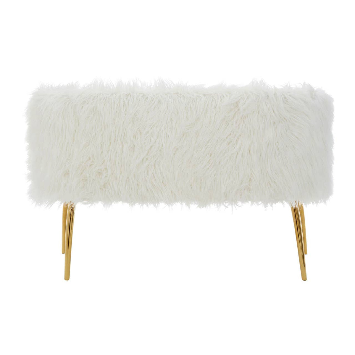 Clarence Natural Fur Effect Sofa.