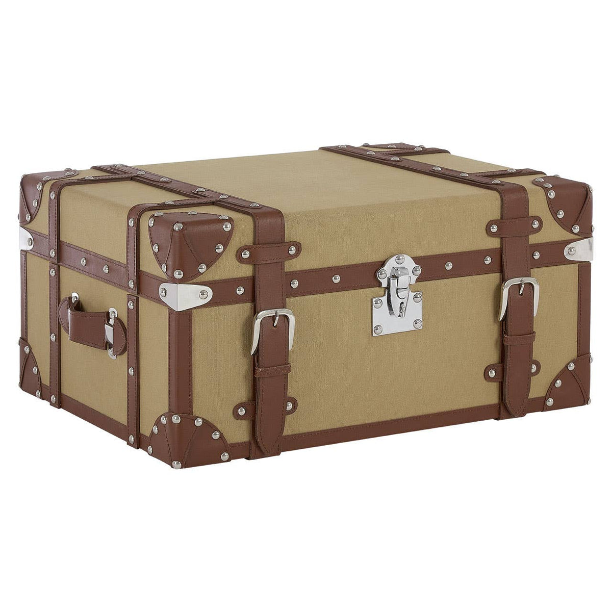 Columbus Small Canvas Storage Trunk.