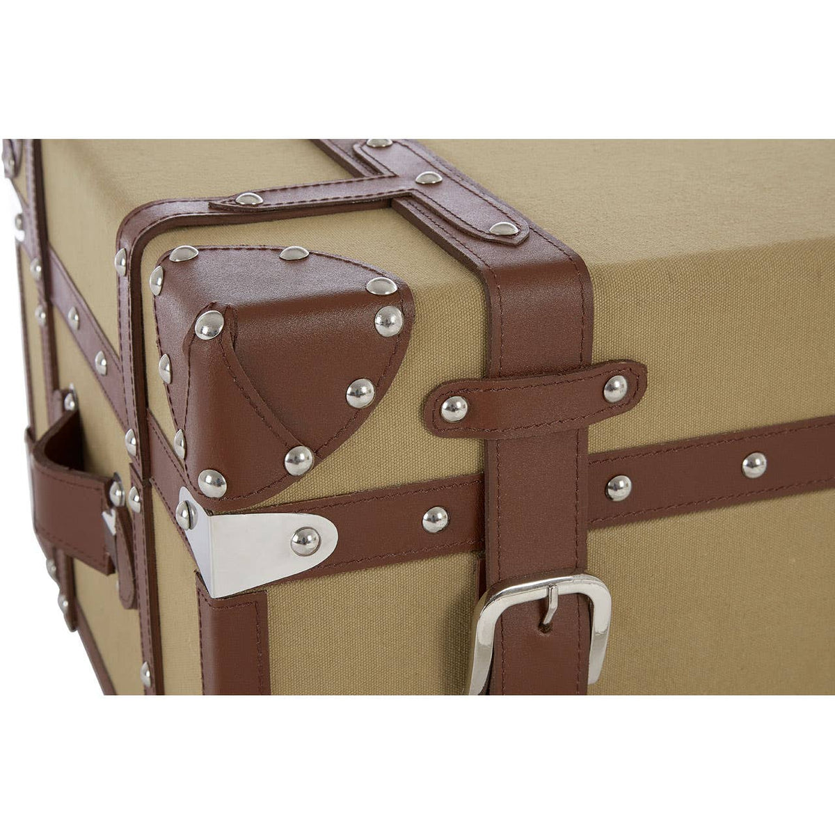 Columbus Small Canvas Storage Trunk.