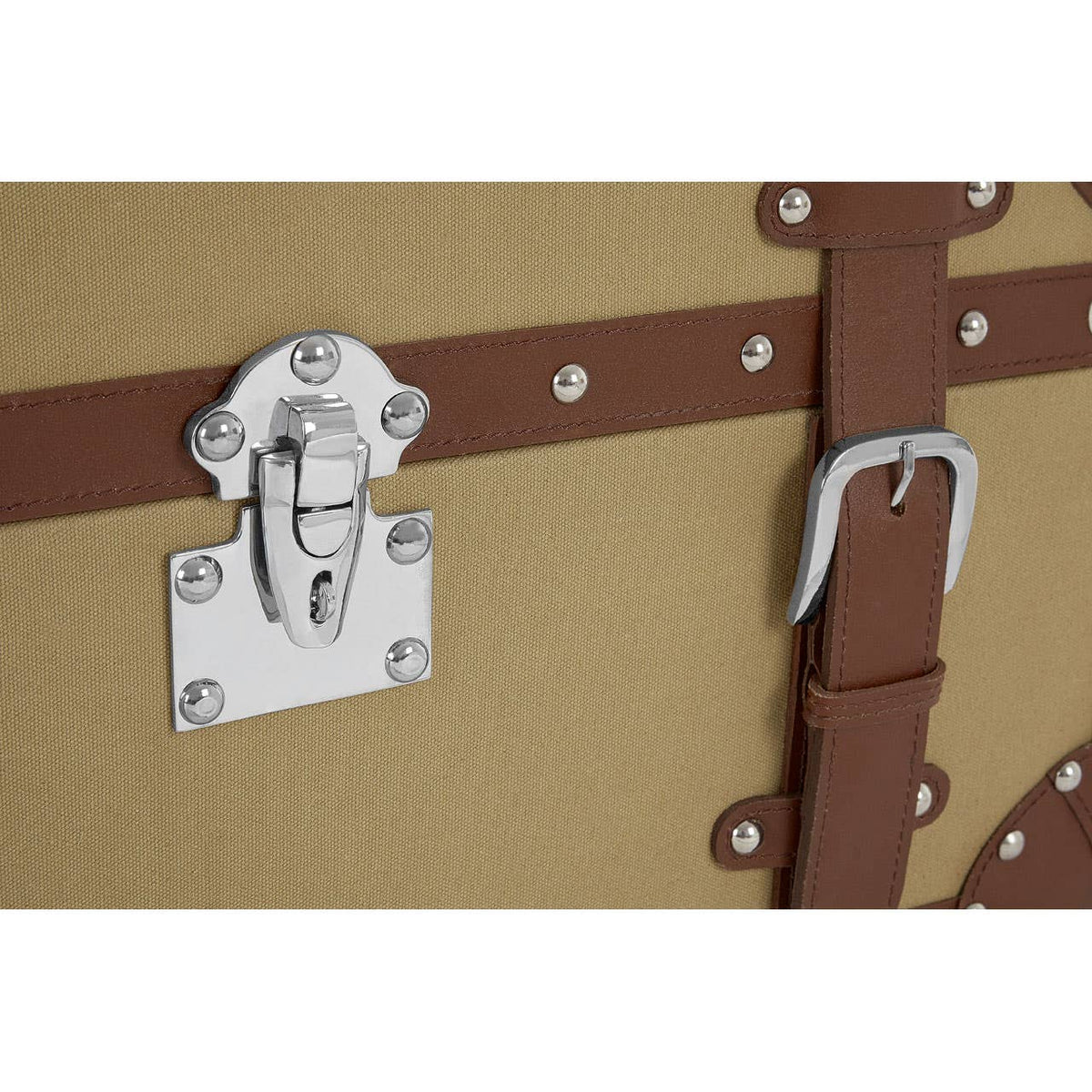 Columbus Small Canvas Storage Trunk.