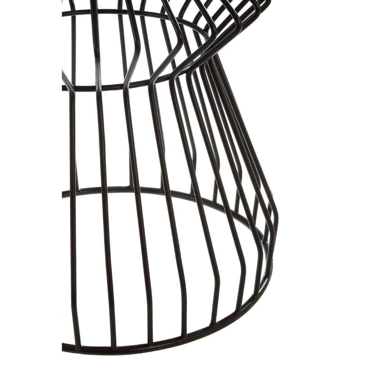 Corina Side Table With Curved Base.