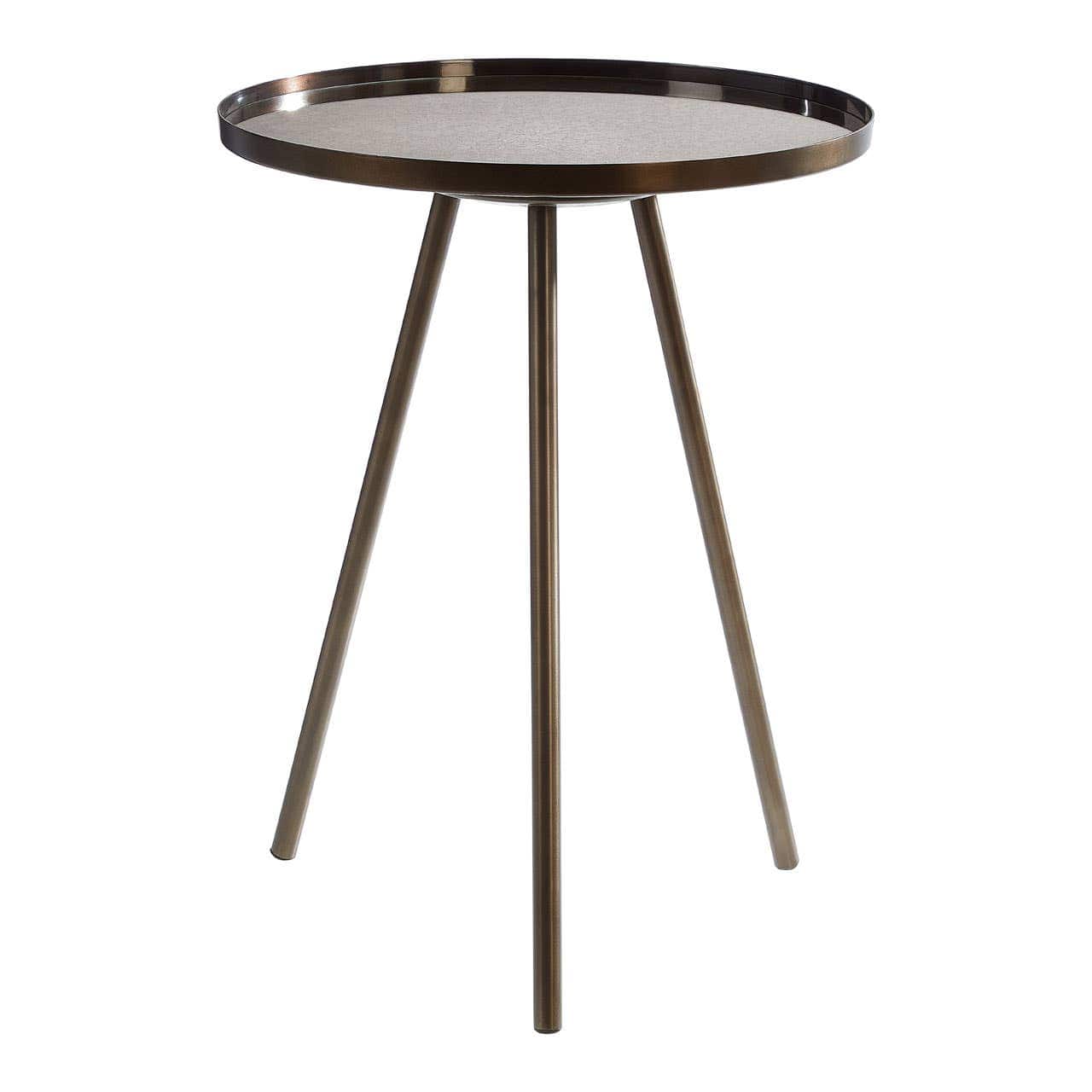 Noosa & Co. Living Corra Black Iron Finish Side Table House of Isabella UK