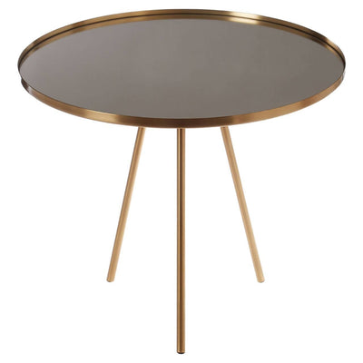 Noosa & Co. Living Corra Gold Finish Side Table House of Isabella UK