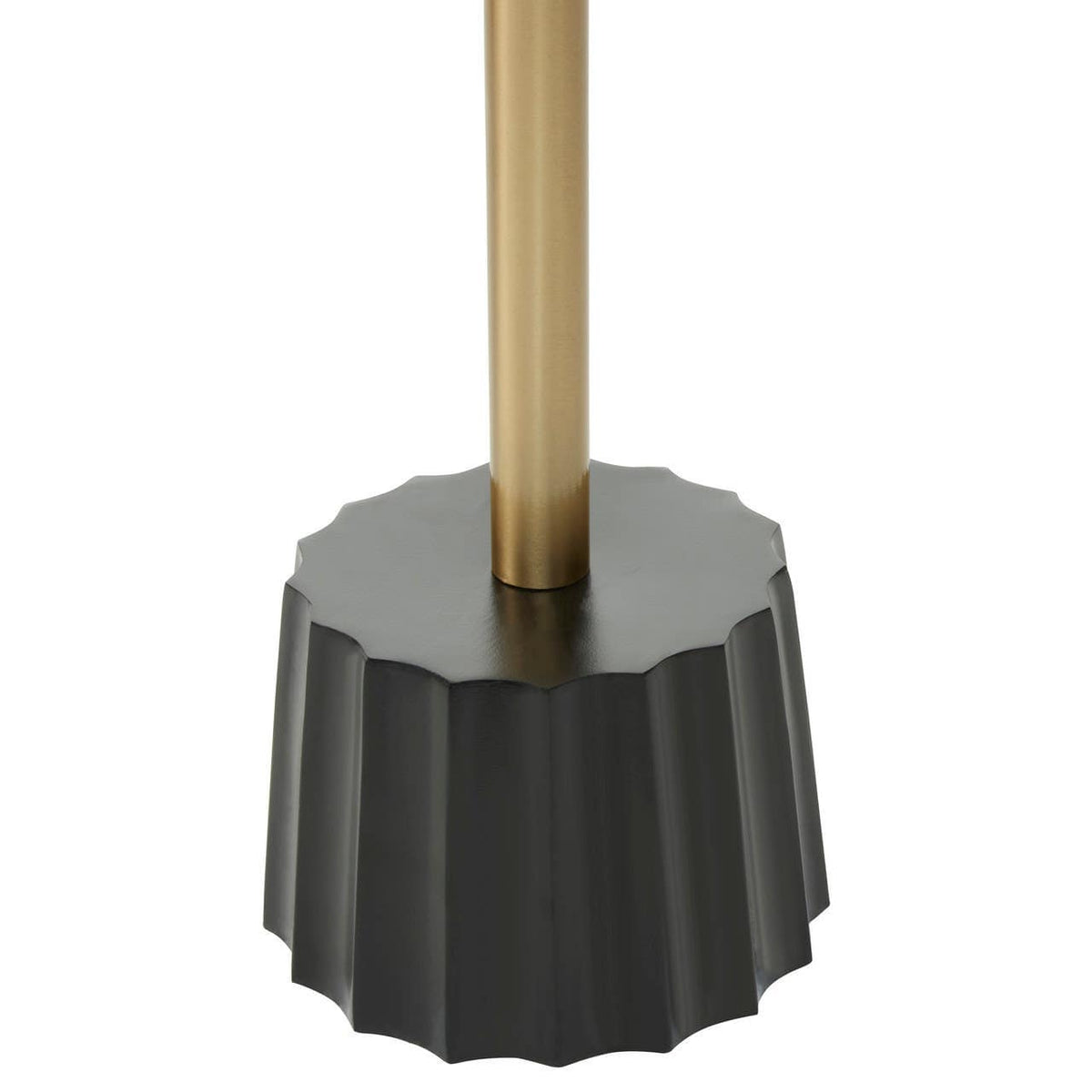 Corra Side Table With Black Base.