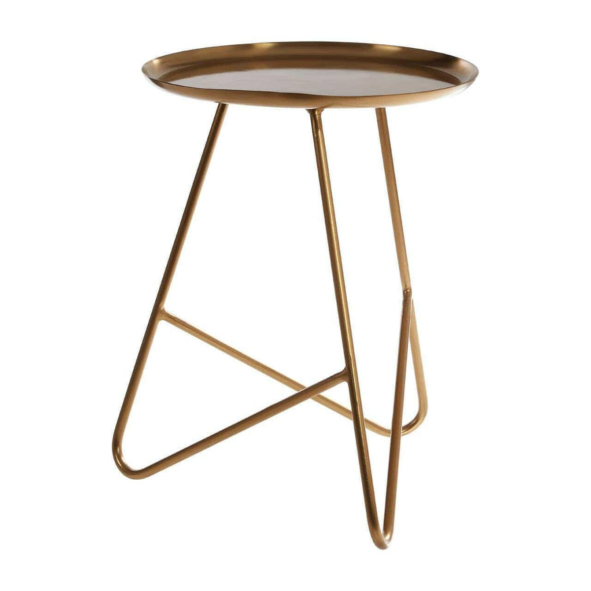 Corra Side Table With Hairpin Legs.