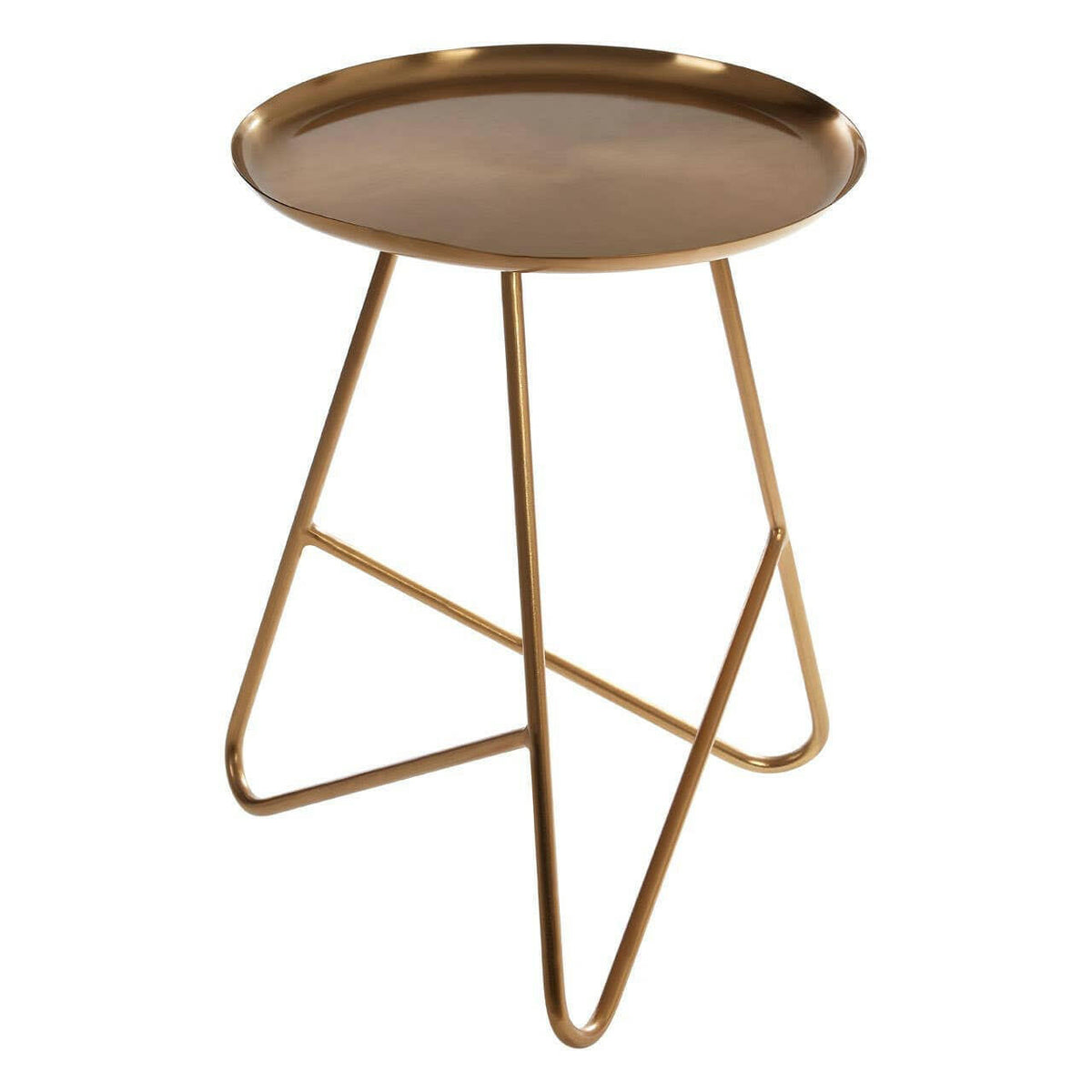 Corra Side Table With Hairpin Legs.