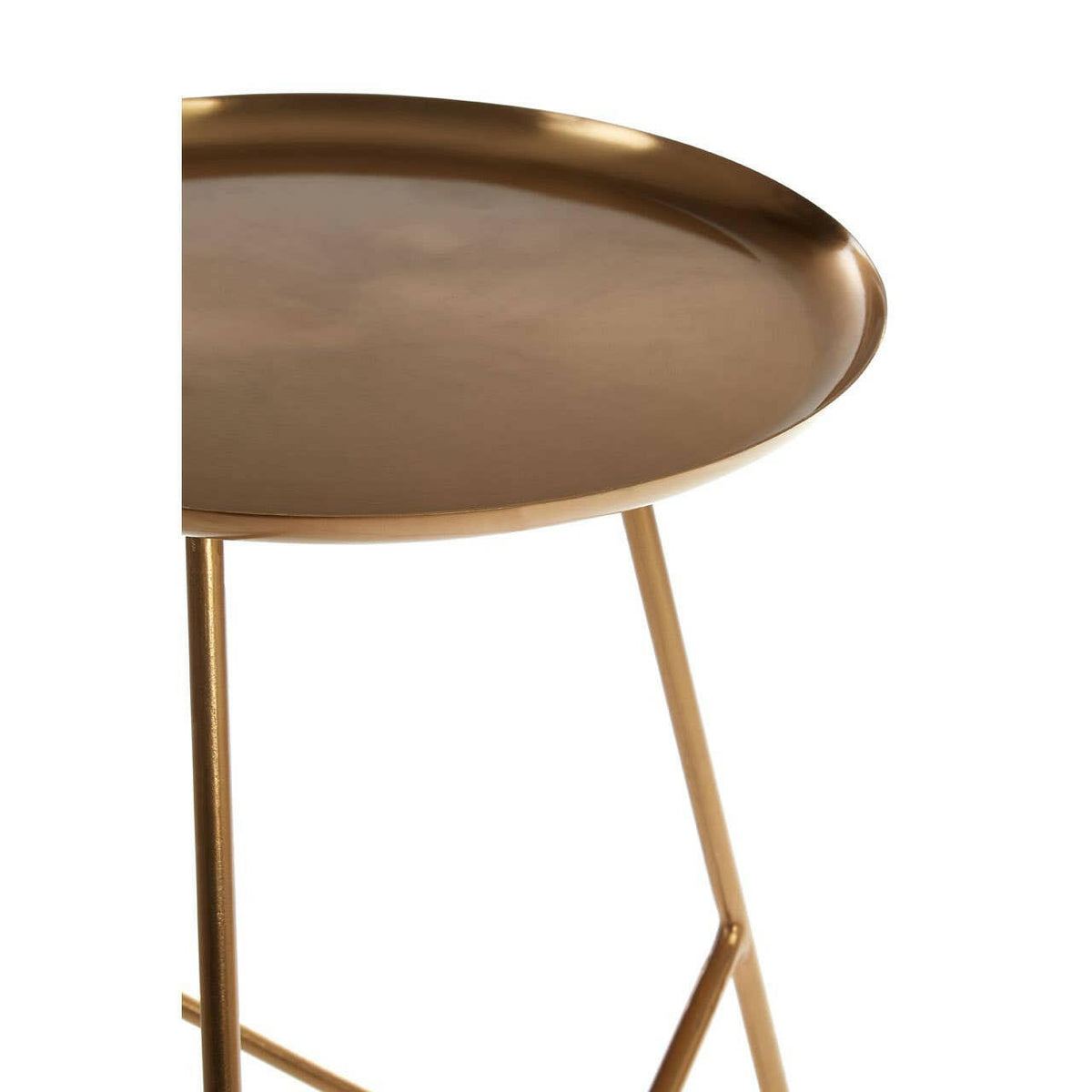 Corra Side Table With Hairpin Legs.