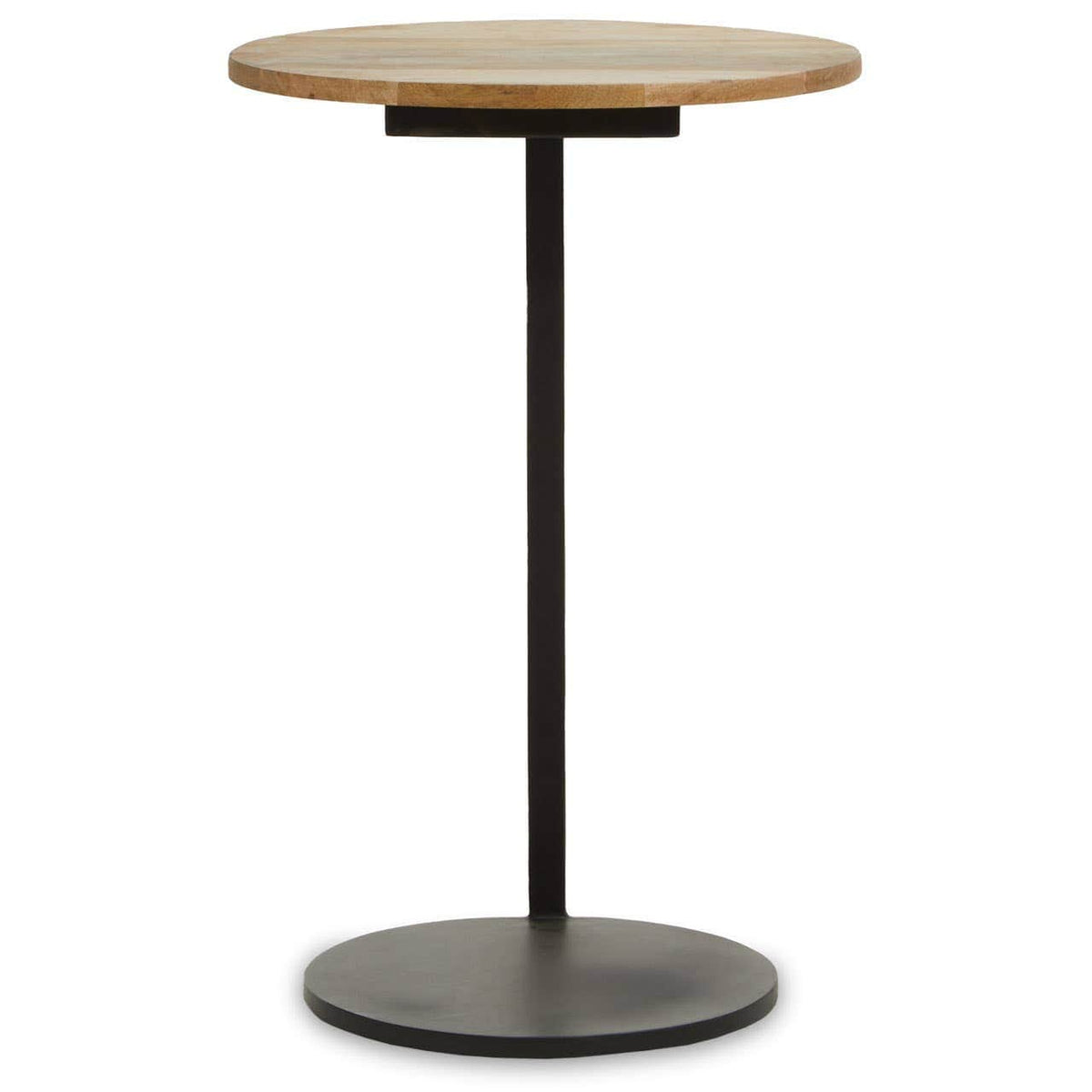 Noosa & Co. Living Corra Side Table With Round Wooden Top House of Isabella UK