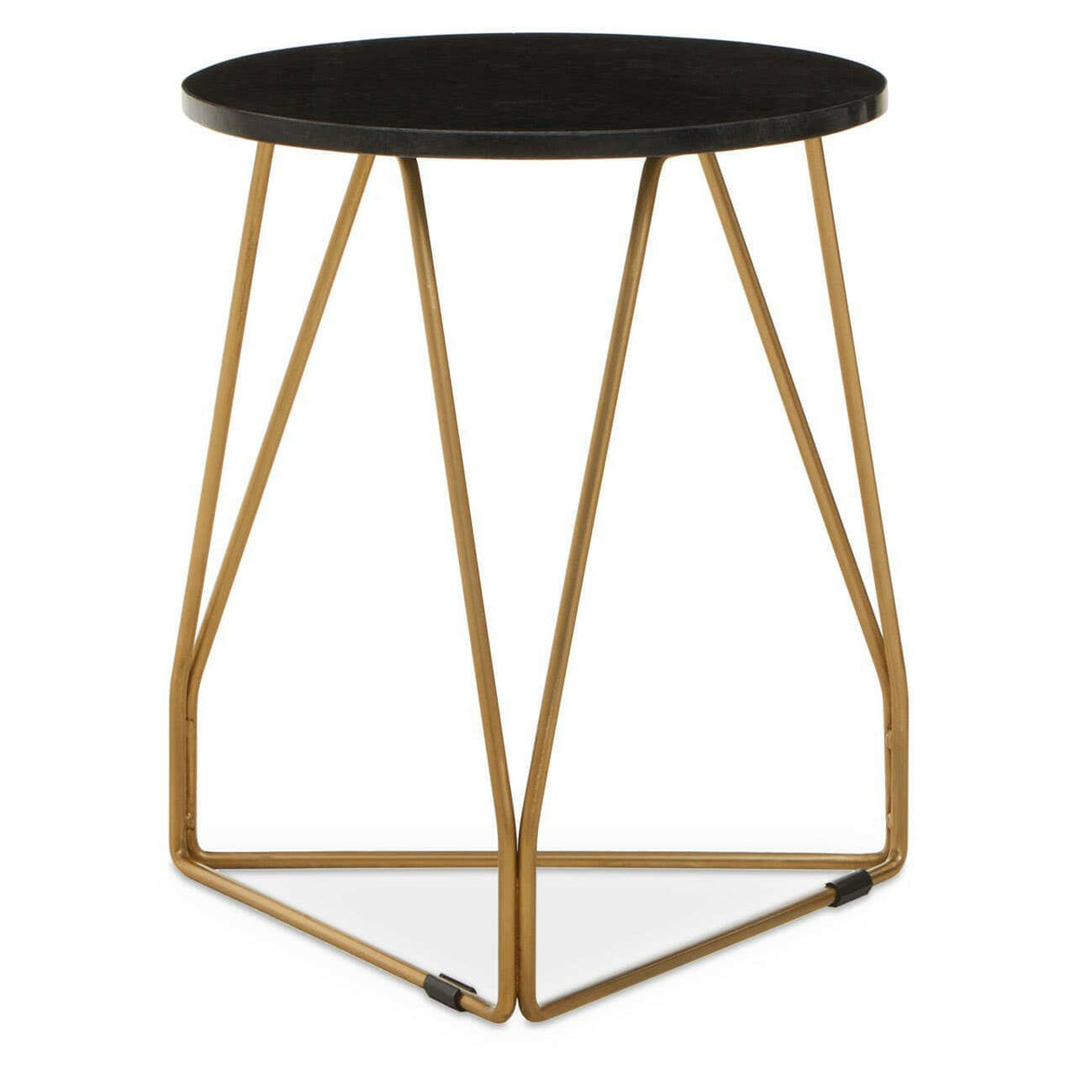 Corra Side Table With Sledge Base.